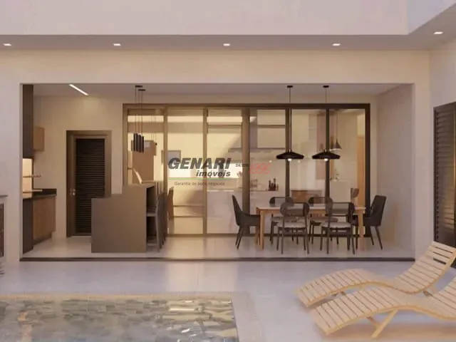 Casa com 300m² 3 quartos e 4 banheiros, à venda, no bairro Residencial London Park em Indaiatuba