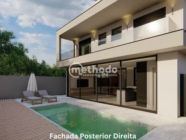 Casa com 420m² 4 quartos e 6 banheiros, à venda, no bairro Loteamento Residencial Arborais em Campinas