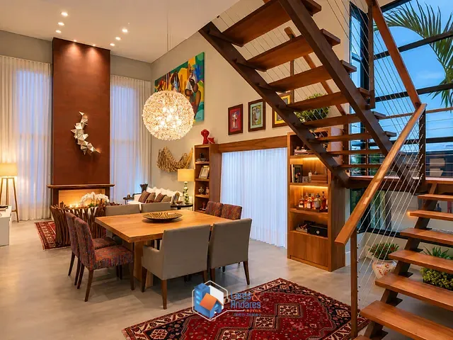 Casa com 382m² 3 quartos e 5 banheiros, à venda, no bairro Loteamento Parque dos Alecrins em Campinas