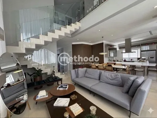 Casa com 378m² 4 quartos e 5 banheiros, à venda, no bairro Loteamento Parque dos Alecrins em Campinas