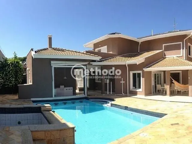 Casa com 600m² 4 quartos e 6 banheiros, para alugar, no bairro Loteamento Alphaville Campinas em Campinas
