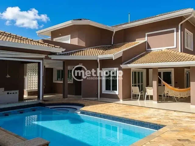 Casa com 600m² 4 quartos e 6 banheiros, para alugar, no bairro Loteamento Alphaville Campinas em Campinas
