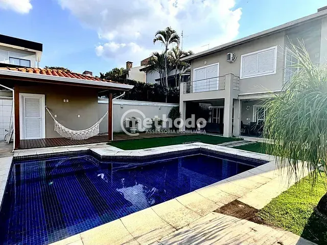 Casa com 480m² 4 quartos e 5 banheiros, à venda, no bairro Loteamento Caminhos de São Conrado (Sousas) em Campinas