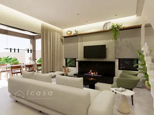 Casa com 300m² 3 quartos e 4 banheiros, à venda, no bairro Recanto dos Eucaliptos em São José dos Campos