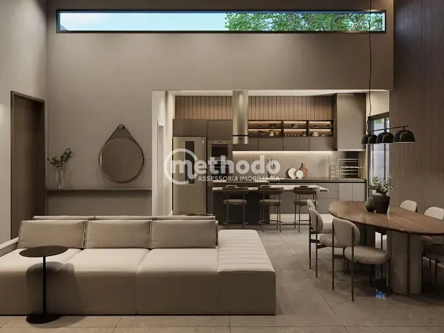 Casa com 200m² 3 quartos e 4 banheiros, à venda, no bairro Jardim Ypê em Paulínia