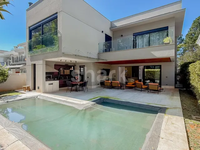 Casa com 443m² 4 quartos e 7 banheiros, à venda, no bairro Alphaville Conde II em Barueri