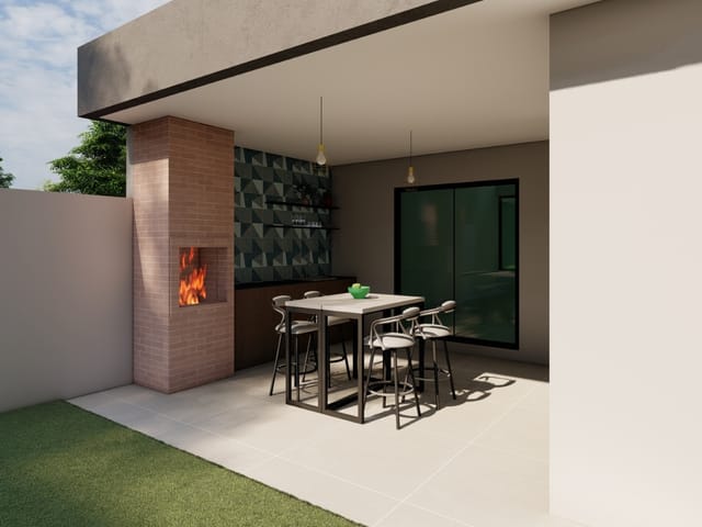 Casa com 250m² 3 quartos e 3 banheiros, à venda, no bairro Vale dos Cristais em Taubaté