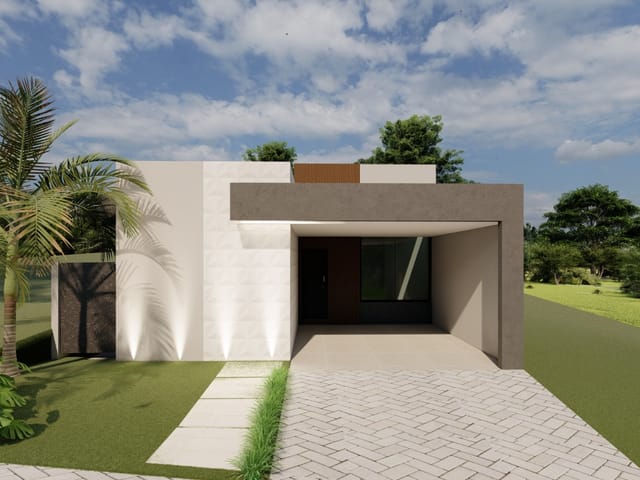 Casa com 250m² 3 quartos e 3 banheiros, à venda, no bairro Vale dos Cristais em Taubaté