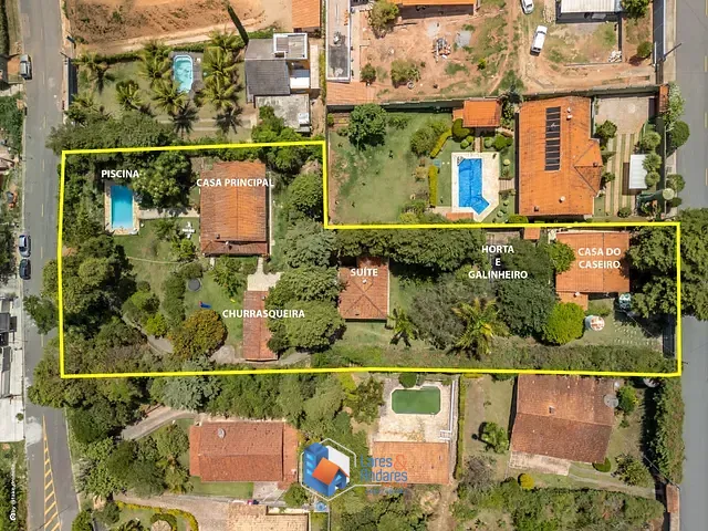 Casa com 3010m² 6 quartos e 4 banheiros, à venda, no bairro Vivendas do Engenho D'Água em Itatiba