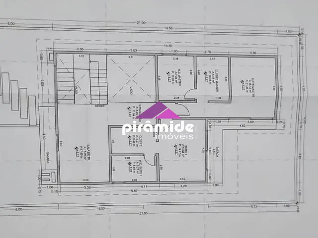 Casa com 252m² 3 quartos e 4 banheiros, à venda, no bairro Condomínio Residencial Mantiqueira em São José dos Campos