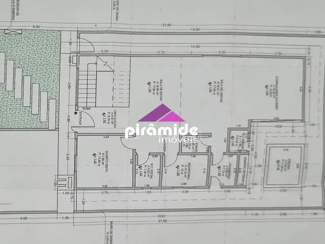 Casa com 252m² 3 quartos e 4 banheiros, à venda, no bairro Condomínio Residencial Mantiqueira em São José dos Campos