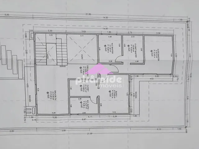Casa com 252m² 3 quartos e 4 banheiros, à venda, no bairro Condomínio Residencial Mantiqueira em São José dos Campos