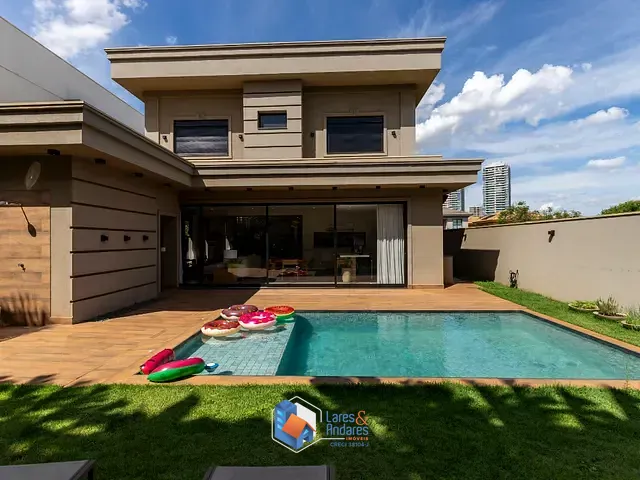 Casa com 534m² 5 quartos e 7 banheiros, à venda, no bairro Jardim Olhos D´Água I em Ribeirão Preto