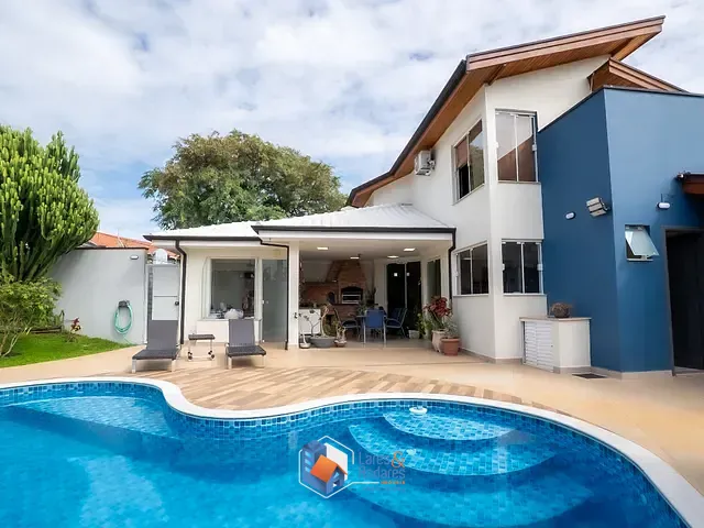 Casa com 511m² 4 quartos e 5 banheiros, à venda, no bairro Chácara Areal em Indaiatuba