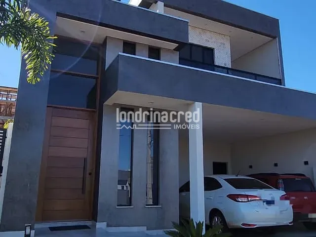 Casa com 256m² 3 quartos e 4 banheiros, à venda, no bairro CONDOMÍNIO ARANGUÁ em Londrina
