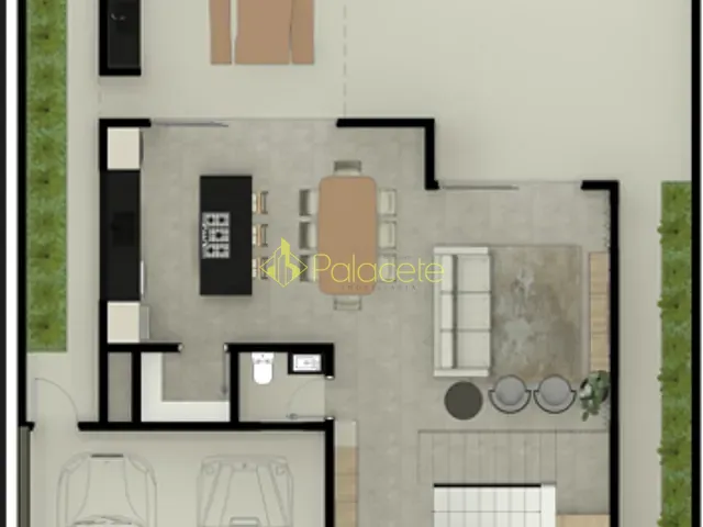Casa com 300m² 3 quartos e 2 banheiros, à venda, no bairro Bairro do Grama em Caçapava