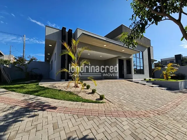 Casa com 286m² 3 quartos e 4 banheiros, à venda, no bairro CONDOMÍNIO MORADA DAS FLORES em Cambé