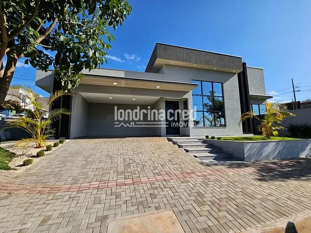 Casa com 286m² 3 quartos e 4 banheiros, à venda, no bairro CONDOMÍNIO MORADA DAS FLORES em Cambé