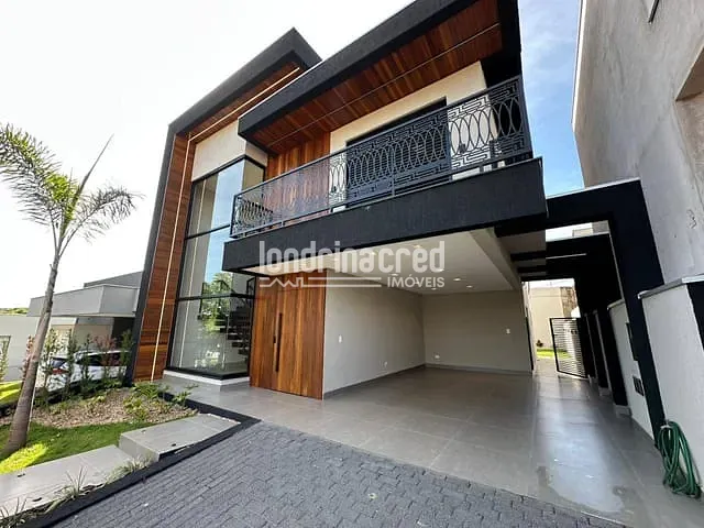 Casa com 250m² 4 quartos e 5 banheiros, à venda, no bairro CONDOMÍNIO ARAÇARI em Londrina