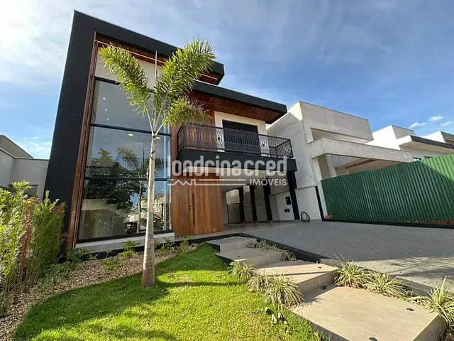 Casa com 250m² 4 quartos e 5 banheiros, à venda, no bairro CONDOMÍNIO ARAÇARI em Londrina