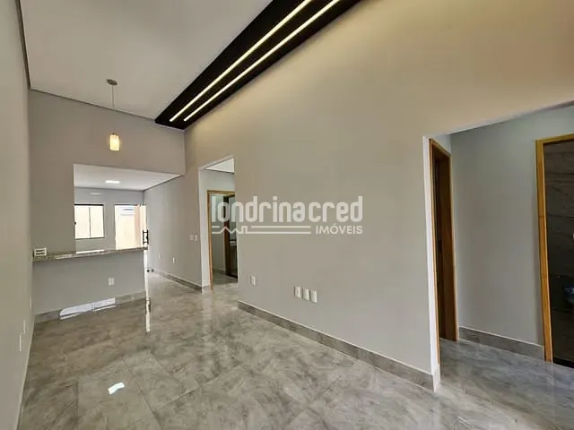 Casa com 126m² 3 quartos e 2 banheiros, à venda, no bairro CONDOMÍNIO MORADA DAS FLORES em Cambé