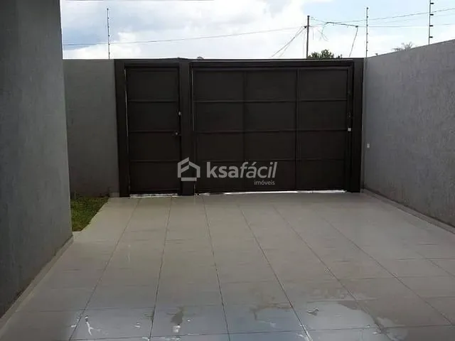 Casa com 124m² 3 quartos e 3 banheiros, à venda, no bairro Residencial Oliveira em Campo Grande