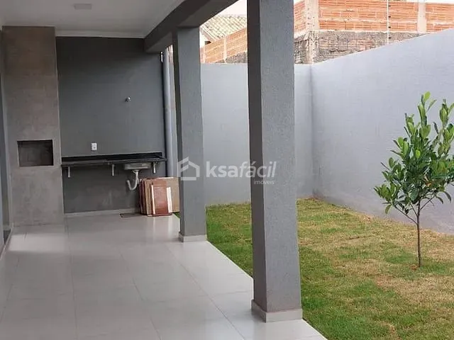 Casa com 124m² 3 quartos e 3 banheiros, à venda, no bairro Residencial Oliveira em Campo Grande