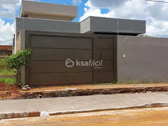 Casa com 124m² 3 quartos e 3 banheiros, à venda, no bairro Residencial Oliveira em Campo Grande