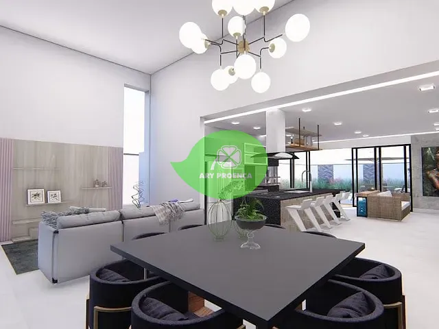 Casa com 482m² 4 quartos e 5 banheiros, à venda, no bairro Alphaville Nova Esplanada em Votorantim