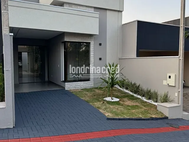 Casa com 126m² 3 quartos e 2 banheiros, à venda, no bairro CONDOMÍNIO MORADA DAS FLORES em Cambé