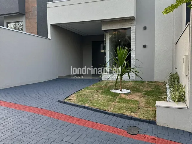 Casa com 126m² 3 quartos e 2 banheiros, à venda, no bairro CONDOMÍNIO MORADA DAS FLORES em Cambé
