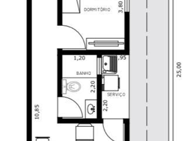 Casa com 125m² 2 quartos e 1 banheiro, à venda, no bairro Residencial Antares em Taubaté