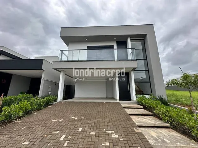 Casa com 256m² 4 quartos e 5 banheiros, à venda, no bairro CONDOMÍNIO ARANGUÁ em Londrina