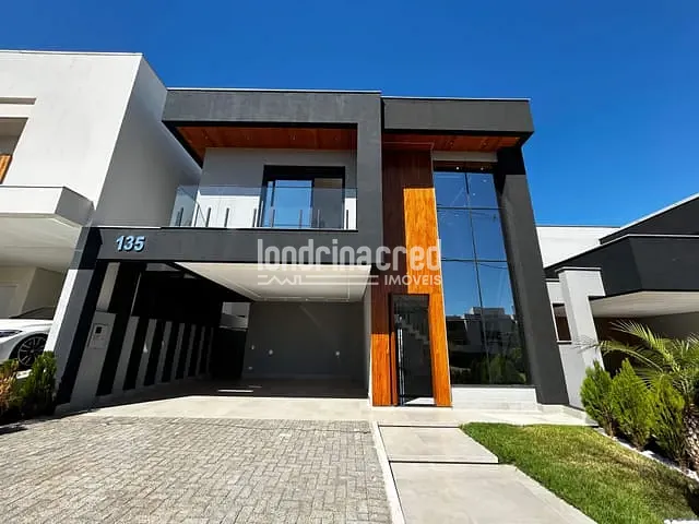 Casa com 252m² 3 quartos e 4 banheiros, à venda, no bairro CONDOMÍNIO ARAÇARI em Londrina