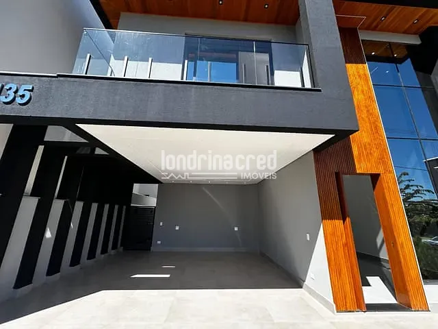 Casa com 252m² 3 quartos e 4 banheiros, à venda, no bairro CONDOMÍNIO ARAÇARI em Londrina