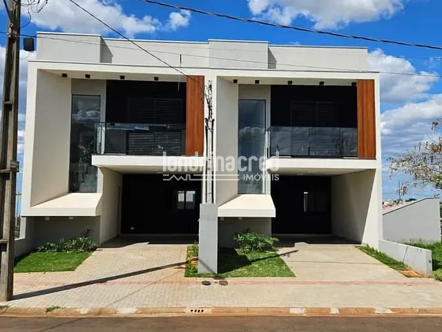Casa com 125m² 3 quartos e 3 banheiros, à venda, no bairro CONDOMÍNIO MORADA DAS FLORES em Cambé