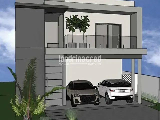 Casa com 250m² 4 quartos e 5 banheiros, à venda, no bairro CONDOMÍNIO ARANGUÁ em Londrina