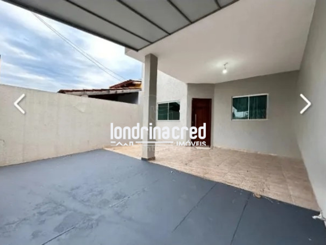 Foto do Casa - Casa no Jardim Monte Carlo, próximo ao Jardim Califórnia, com 2 dormitórios, sala integrada, área de lazer com churrasqueira e quintal para ampliação. | Londrina Cred Imóveis