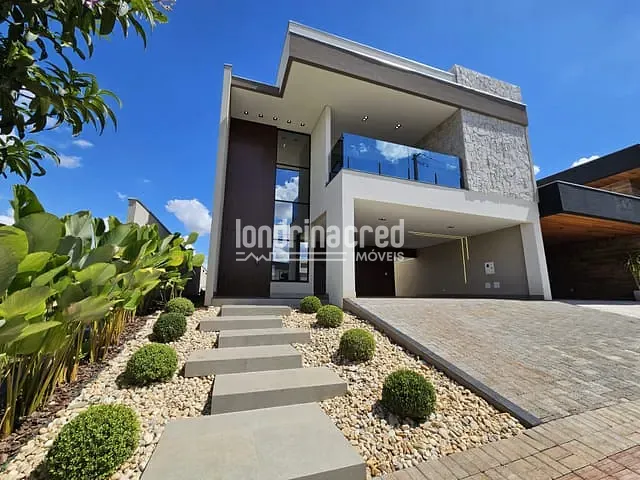 Casa com 300m² 3 quartos e 4 banheiros, à venda, no bairro CONDOMINIO BELLEVIE em Cambé