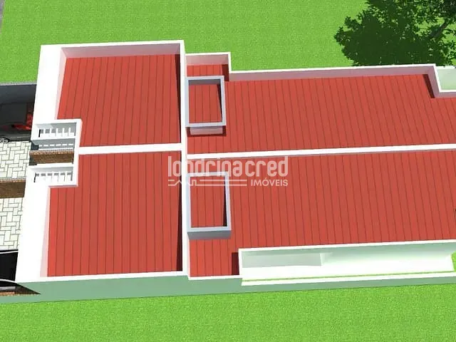 Casa com 125m² 3 quartos e 2 banheiros, à venda, no bairro Jardim Montecatini em Londrina
