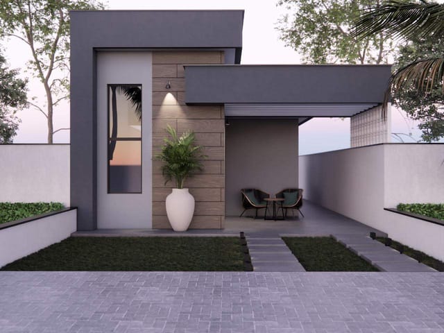 Casa com 175m² 2 quartos e 2 banheiros, à venda, no bairro Residencial e Comercial Bosque da Imperatriz em Pindamonhangaba