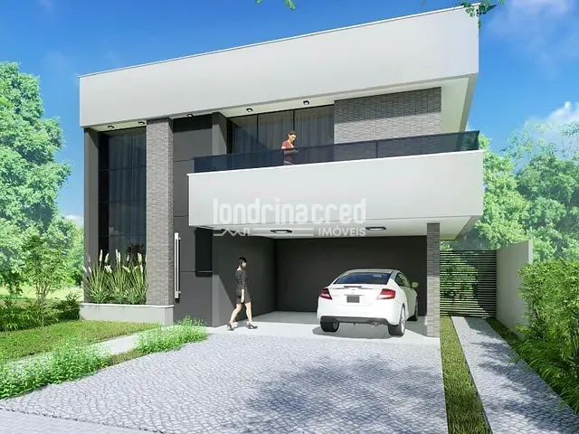 Casa com 268m² 3 quartos e 5 banheiros, à venda, no bairro CONDOMÍNIO ARAÇARI em Londrina