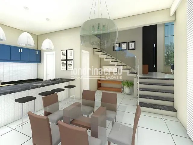 Casa com 268m² 3 quartos e 5 banheiros, à venda, no bairro CONDOMÍNIO ARAÇARI em Londrina