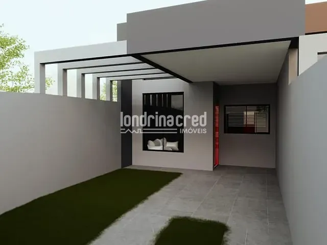 Casa com 125m² 2 quartos e 2 banheiros, à venda, no bairro Jardim São Paulo II em Londrina