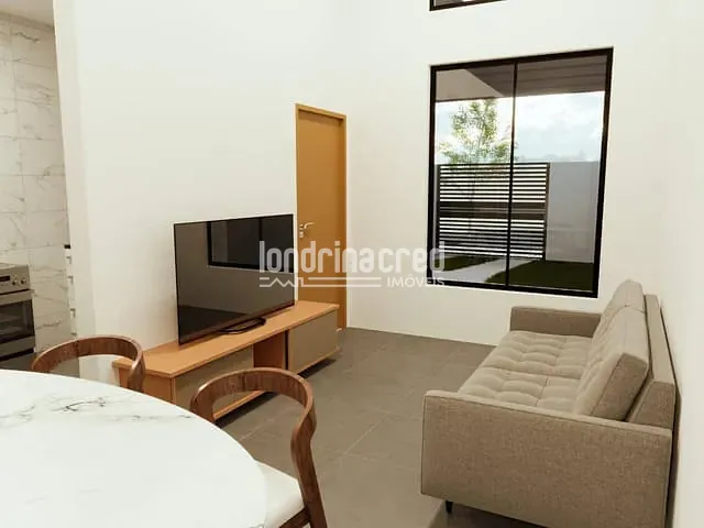 Casa com 125m² 2 quartos e 2 banheiros, à venda, no bairro Jardim São Paulo II em Londrina