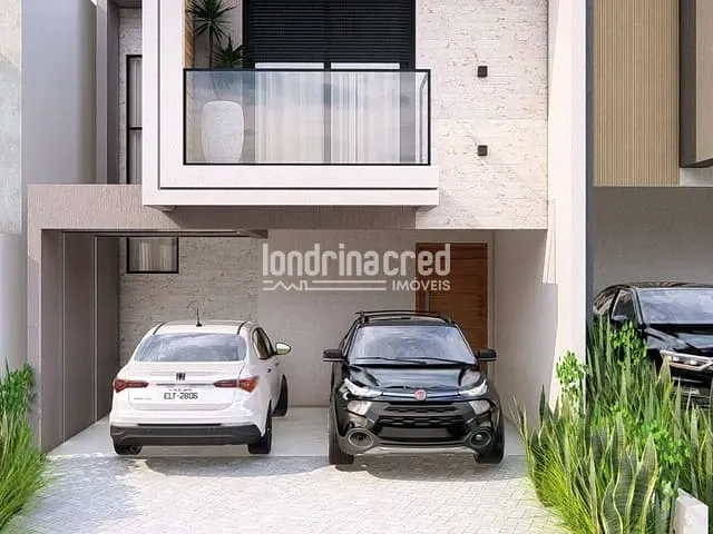 Casa com 126m² 3 quartos e 3 banheiros, à venda, no bairro CONDOMÍNIO MORADA DAS FLORES em Cambé