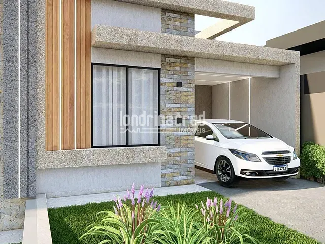 Casa com 126m² 3 quartos e 2 banheiros, à venda, no bairro CONDOMÍNIO MORADA DAS FLORES em Cambé
