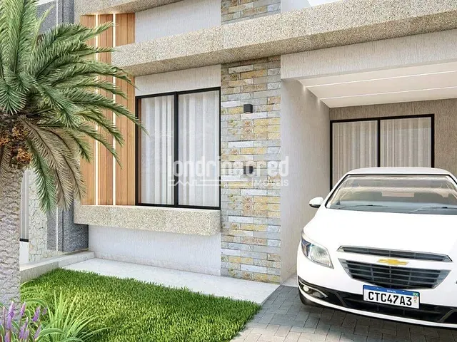 Casa com 126m² 3 quartos e 2 banheiros, à venda, no bairro CONDOMÍNIO MORADA DAS FLORES em Cambé