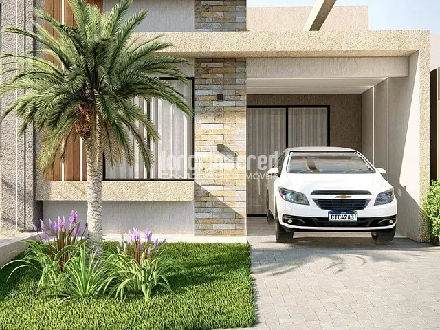 Casa com 126m² 3 quartos e 2 banheiros, à venda, no bairro CONDOMÍNIO MORADA DAS FLORES em Cambé