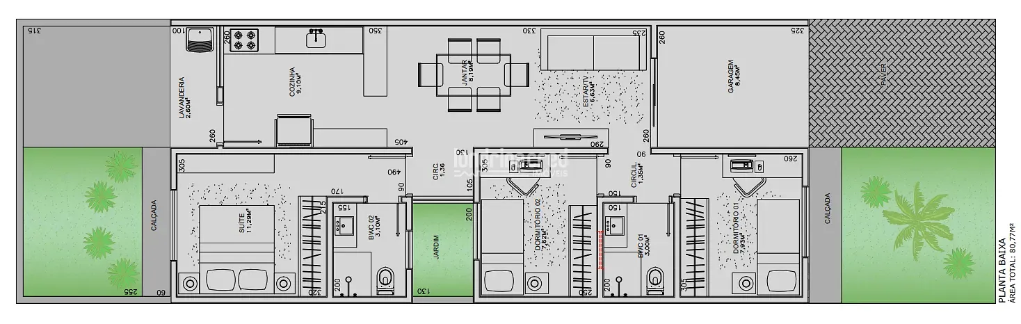 Casa, 3 quartos, 91 m² - Foto 10